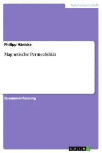 Magnetische Permeabilität_cover