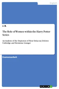 The Role of Women within the Harry Potter Series_cover