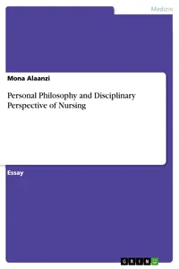 Personal Philosophy and Disciplinary Perspective of Nursing_cover