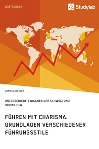Führen mit Charisma. Grundlagen verschiedener Führungsstile_cover