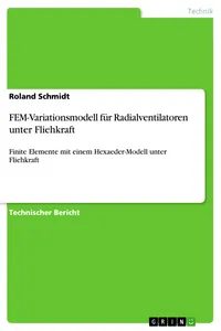 FEM-Variationsmodell für Radialventilatoren unter Fliehkraft_cover
