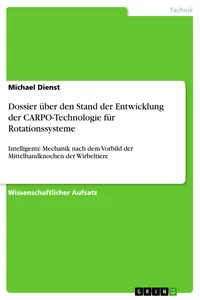 Dossier über den Stand der Entwicklung der CARPO-Technologie für Rotationssysteme_cover