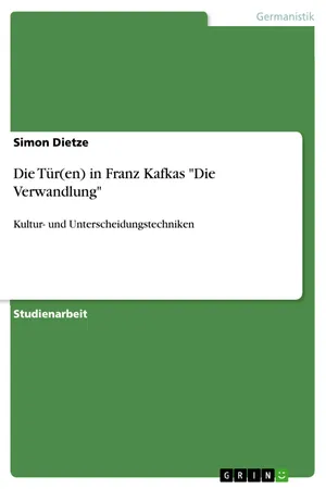 Die Tür(en) in Franz Kafkas "Die Verwandlung"