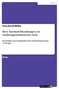 Herz- Kreislauf-Erkrankungen aus ernährungsmedizinischer Sicht_cover