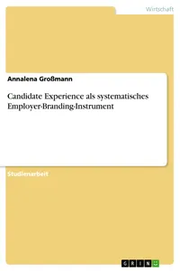 Candidate Experience als systematisches Employer-Branding-Instrument_cover