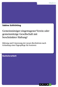 Gemeinnütziger eingetragener Verein oder gemeinnützige Gesellschaft mit beschränkter Haftung?_cover