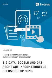 Big Data, Google und das Recht auf informationelle Selbstbestimmung_cover