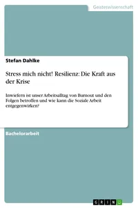 Stress mich nicht! Resilienz: Die Kraft aus der Krise_cover