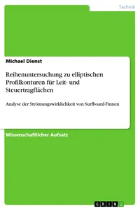 Reihenuntersuchung zu elliptischen Profilkonturen für Leit- und Steuertragflächen_cover