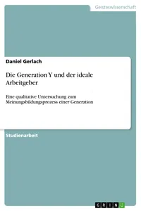 Die Generation Y und der ideale Arbeitgeber_cover