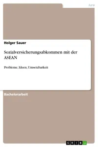 Sozialversicherungsabkommen mit der ASEAN_cover