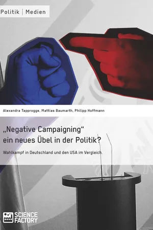 "Negative Campaigning" ein neues Übel in der Politik?
