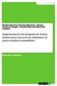 Implementación del programa de mejora kanban para el proceso de embarques de partes metálicas ensambladas._cover