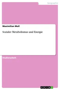 Sozialer Metabolismus und Energie_cover