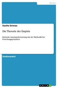 Die Therorie der Empirie_cover