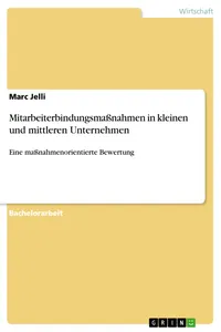 Mitarbeiterbindungsmaßnahmen in kleinen und mittleren Unternehmen_cover