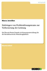 Einbringen von Problemlösungsteams zur Verbesserung der Leistung_cover
