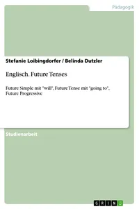 Englisch. Future Tenses_cover