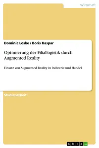 Optimierung der Filiallogistik durch Augmented Reality_cover