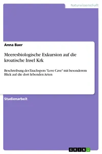 Meeresbiologische Exkursion auf die kroatische Insel Krk_cover