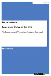 Frauen und Waffen in den USA_cover