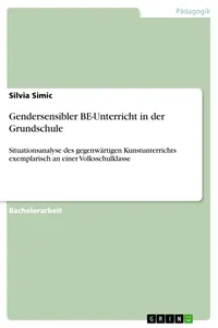 Gendersensibler BE-Unterricht in der Grundschule_cover