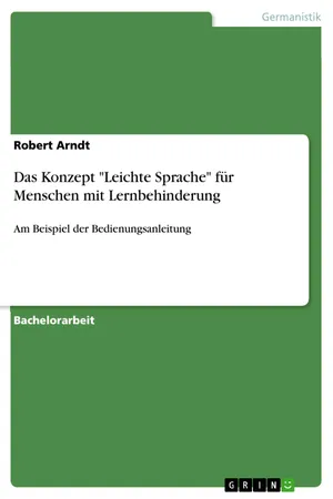 Das Konzept "Leichte Sprache" für Menschen mit Lernbehinderung