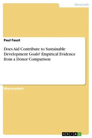 Does Aid Contribute to Sustainable Development Goals? Empirical Evidence from a Donor Comparison