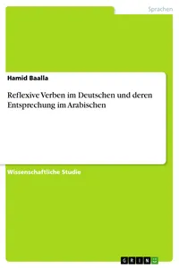 Reflexive Verben im Deutschen und deren Entsprechung im Arabischen_cover