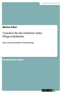 Ursachen für das Scheitern vieler Pflegeverhältnisse_cover