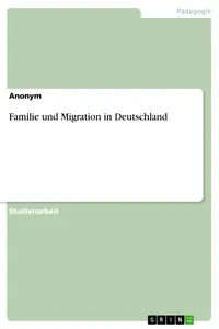 Familie und Migration in Deutschland_cover