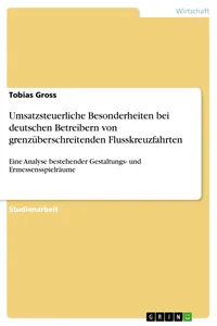 Umsatzsteuerliche Besonderheiten bei deutschen Betreibern von grenzüberschreitenden Flusskreuzfahrten_cover