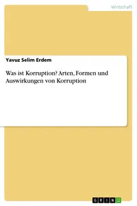 Was ist Korruption? Arten, Formen und Auswirkungen von Korruption_cover