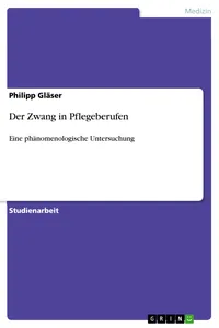 Der Zwang in Pflegeberufen_cover