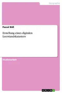 Erstellung eines digitalen Leerstandskatasters_cover