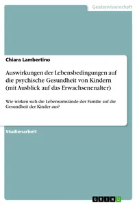 Auswirkungen der Lebensbedingungen auf die psychische Gesundheit von Kindern_cover