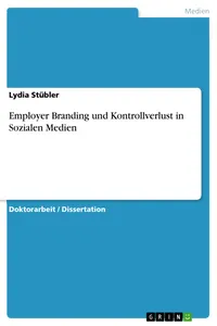 Employer Branding und Kontrollverlust in Sozialen Medien_cover
