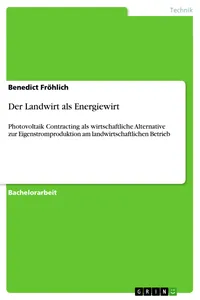 Der Landwirt als Energiewirt_cover