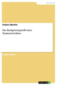 Das Kompetenzprofil eines Teamentwicklers_cover