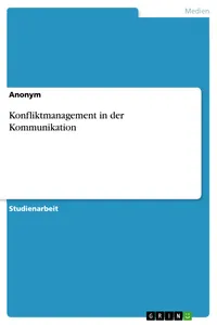 Konfliktmanagement in der Kommunikation_cover
