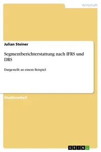 Segmentberichterstattung nach IFRS und DRS_cover