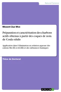 Préparation et caractérisation des charbons actifs obtenus à partir des coques de noix de Coula edulis_cover