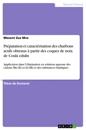 Préparation et caractérisation des charbons actifs obtenus à partir des coques de noix de Coula edulis
