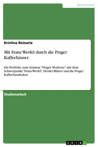 Mit Franz Werfel durch die Prager Kaffeehäuser_cover