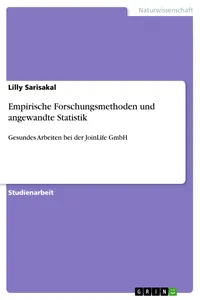 Empirische Forschungsmethoden und angewandte Statistik_cover