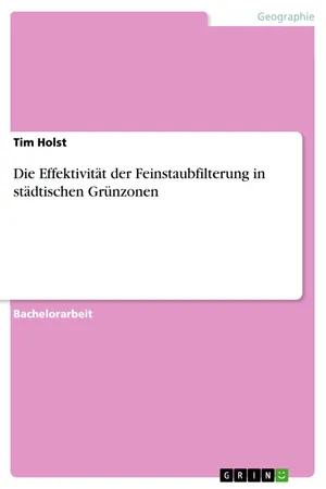 Die Effektivität der Feinstaubfilterung in städtischen Grünzonen