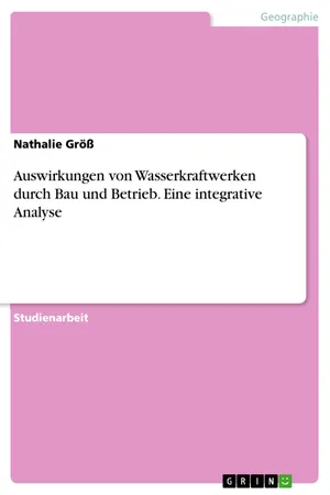 Auswirkungen von Wasserkraftwerken durch Bau und Betrieb. Eine integrative Analyse