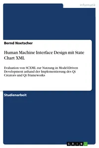 Human Machine Interface Design mit State Chart XML_cover