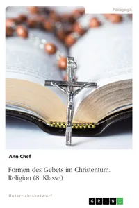 Formen des Gebets im Christentum. Religion_cover
