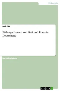 Bildungschancen von Sinti und Roma in Deutschand_cover